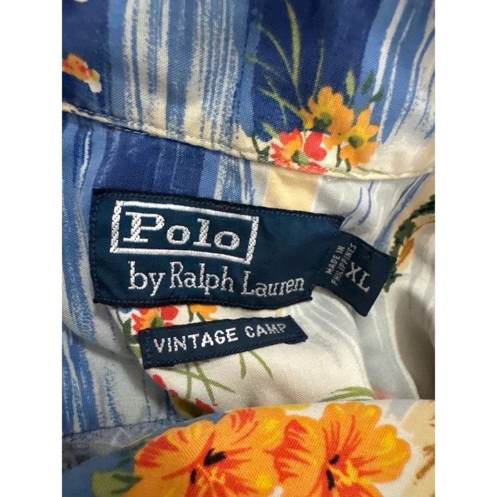 Polo Ralph Lauren Hawaiian Camp Shirt Size XL